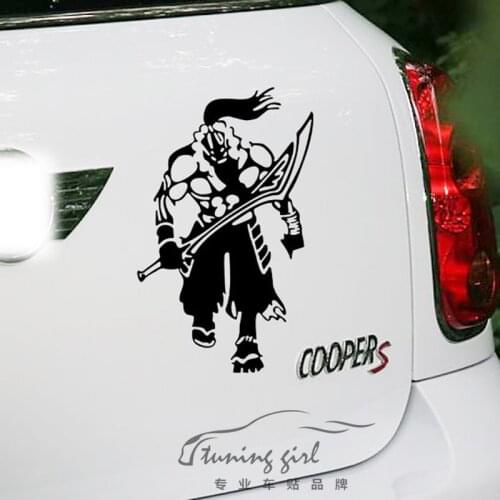 Car Stickers World Of Warcraft Samuro Swordman Hero Funny Creative Decals Waterproof Auto Tuning Styling 33cm 50cm D22
