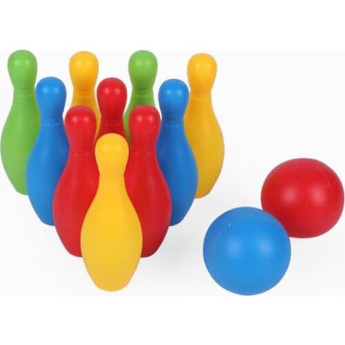 17CM height Bowling bottle 9cm diameter Bowling ball Bowling set Children sports toy