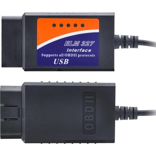 2021 obd2 diagnostic tool USB Elm327 OBD2 Code Readers Scan Tools ELM327 OBD/OBDII Scanner Latest version elm327 usb interface