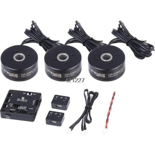 Iflight Ipower AlexMos 32 BIT BGC with GM3506 GM3506-130T Brushless Motor Combo Set for 200-400grams Camera Instead GBM3506-130T
