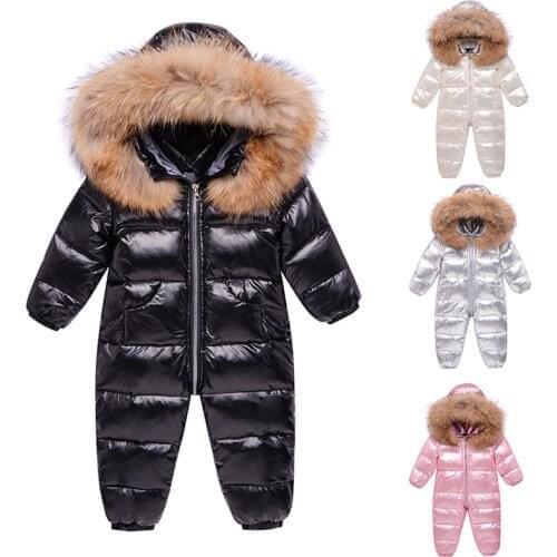 Newborn Baby Winter Jacket Clothes Girl Down Coat Boy Rompers Infant Jumpsuit Snowsuit for Newborn Childrens Climbing Suit 0-3Y