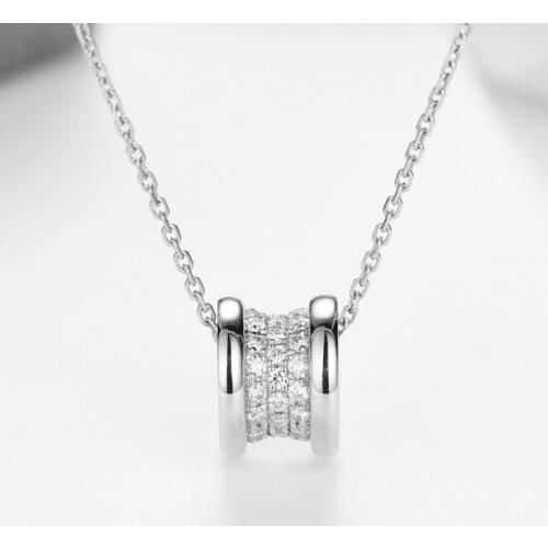 JK Trendy Small Waist Pendant Necklace Graceful Women Jewelry Wedding Engagement Evening Dress Delicate Accessories Hot Sale