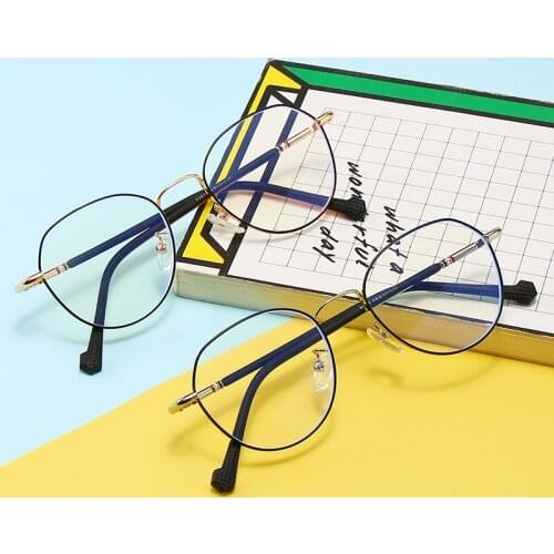 Kanspace Kids Glasses Myopia Prescription Children Eyeglasses Frames Anti Blue Light Blocking Computer Boys Girls Eyewear 9664