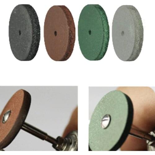 40pcs/ Rubber Polishing wheels Dental Jewelry Rotary Tool 4 Colors Polisher mixed colors