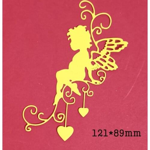 Craft Dies cut stencils boy fairy sit vine 2021 new Cutting Die Mold Scrapbooking paper knife mould blade punch dies template