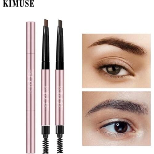Double-head Eyebrow Pen Natural Long-lasting Waterproof Blonde Brown Super Fine Small And Light Eye Brow Pencil Makeup TSLM1