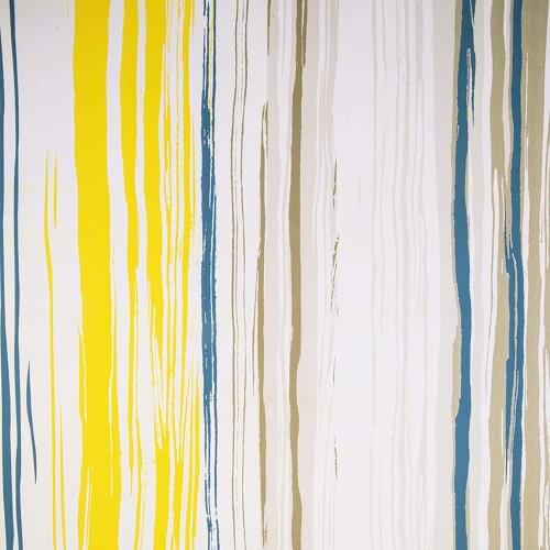 Peel And Stick Colorful Wallpaper Modern Stripe Contact Paper Self Adhesive And Removable Vinyl Film Decorative For Bedroom Wall