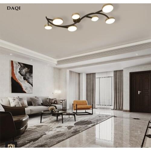 Nordic LED ceiling lamp creative personality wrought iron living room dining room lamp home simple modern bedroom lamp