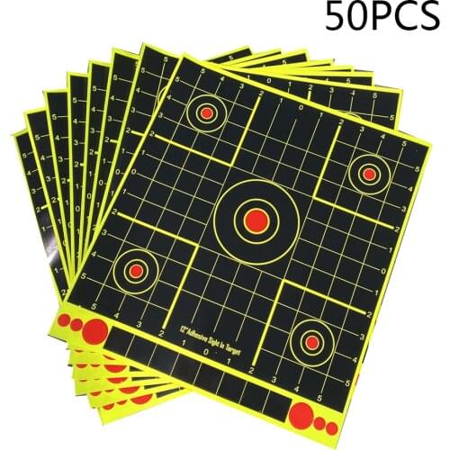 Adhesive Target Sticker Splatter Archery Accessories 10/20/50/PCS Durable