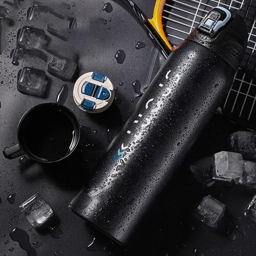 Vacuum Bottle Water Bottle Stainless Steel Double-Layer Beer Tea Coffee Portable Sport Vacuum Thermos Insulation Water Cup