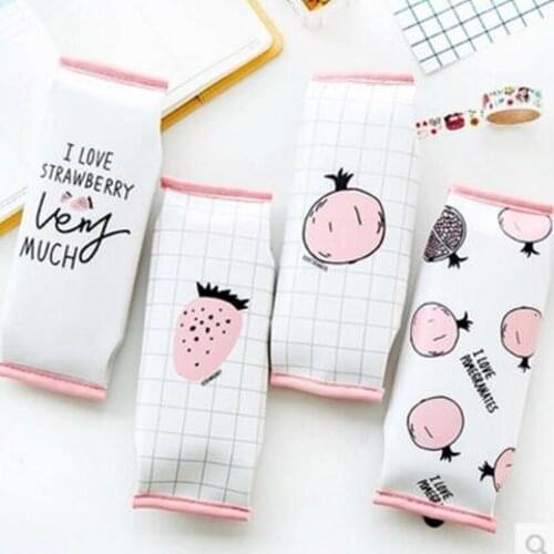 M207 Womens Purse Fruit Pomegranate Strawberries Coin Purse Pen Bag Gifts For Women And Girls Wholesale