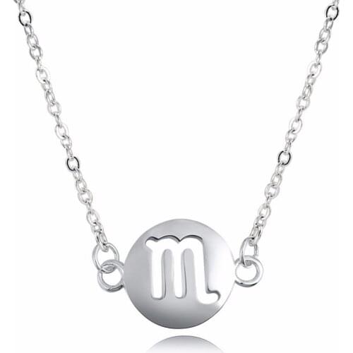 Free Shipping 925 sterling silver necklace fashion Scorpio pendant female sterling silver accessories national wind