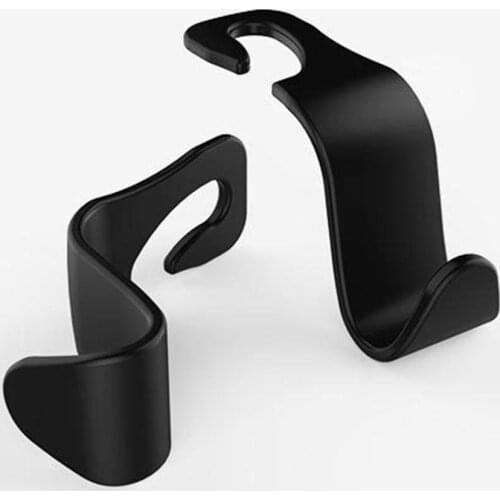 1/2/4Pcs Universal Car Seat Hook Back Hook Car Accessories Interior Portable Hanger Holder Storage for Car Bag Purse Cloth 2021