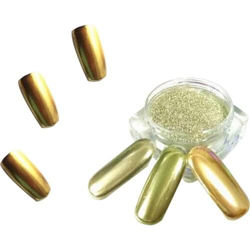 1g/pot Mirror Glitter Nail Art Powder Nail Tips Beauty Nail Powder DIY Chrome Pigment Glitters For Nail Glitter Shining