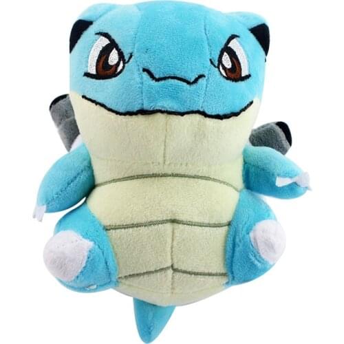 1pcs 18cm Takara Tomy Pokemon Blastoise Plush Toys Soft Stuffed Animals Doll Gifts for Children Kids