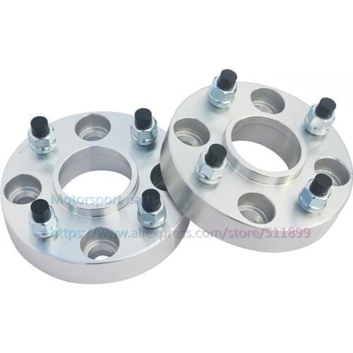 2pcs 25mm PCD 4x100-57.1 mm Tire Widened Gasket Car Wheel Hub Spacer For Jetta Santana