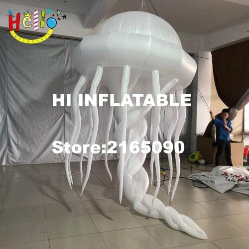 3 m high new design parade decor inflatable jellyfish costume walking inflatable jellyfish puppet