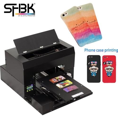 A3 size UV flatbed printer with detachable roller for mobile phone case/T-shirt/photo/gift box/card high resolution printing