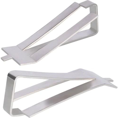 3D printer accessories hot bed printing platform lattice glass fixing clip upgrade spring steel material