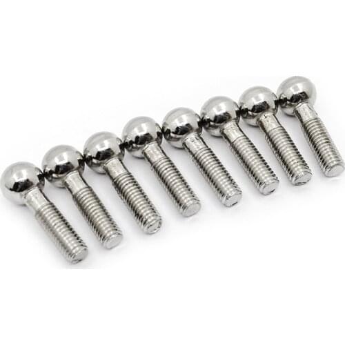HSP 1:10 RC car 02152 M5 Metal Ball-Head Screw or Nut For 1/10 1:10 RC Model Car 94122 94166 94155 94177 94188 S4