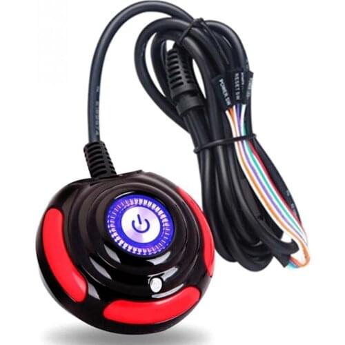 1.6m Desktop PC Computer Case Power Button Power Supplies On Off Reset Switch With Cables External Remote Case