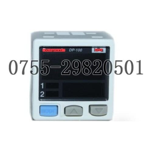DP-101-E-P Dual Display Digital PNP Accurate Pressure/Vacuum Sensor with Superior Visibility 100% New & Original