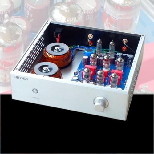 Finished Hifi 12AX7 Tube preamp stereo AMP base on Classic France JP200 preamplifier