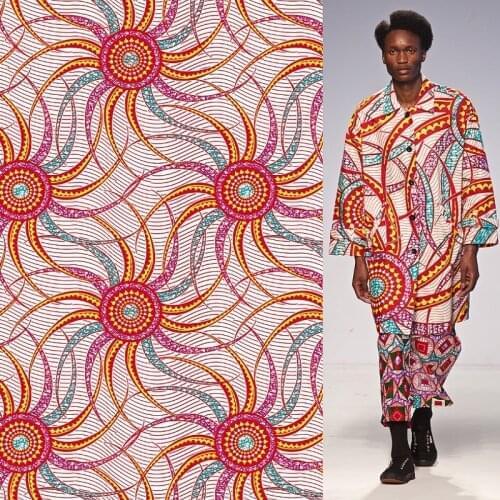 2021 spring and summer colorful sun flower imitation silk apparel fabrics European and American brand fashion printing fabrics