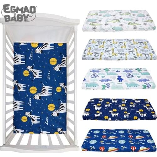 Baby Crib Sheet Set 100% Microfiber Baby Fitted Sheet Mattress Bedding Sets for Boys & Girls Nowborn Woven Fitted Sheet