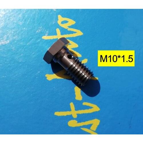 Stainless Steel M10 P1.5 M10 * 1.5 M10*1.5 20mm long banjo bolt for ptfe brake hose end Fitting