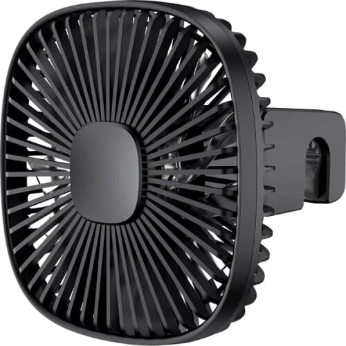 LX9B Multifunctional 1000mAh Magnetic USB Rechargeable SUV Car Back Seat Headrest 2 Speed Fan Outdoor Desktop Air Cooling