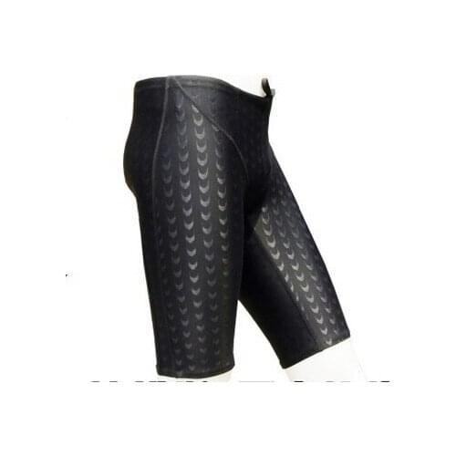 Men Professional Sharkskin Push Pad Bathing Swim Trunks Outdoor Beach Summer Swim Shorts Quick Drying Surfing SwimSwim Jammers