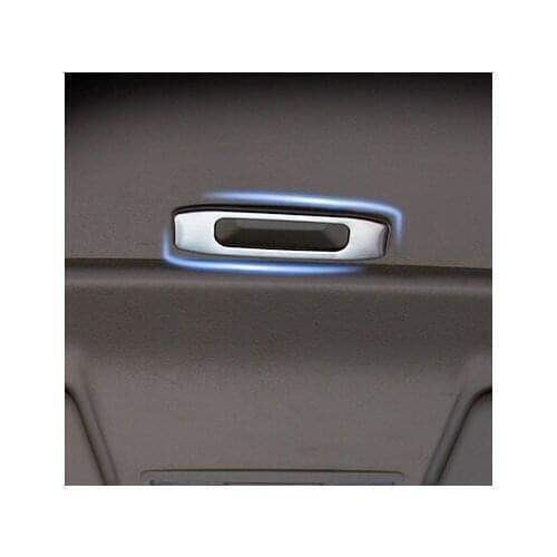 Stainless steel car styling Scuttle shake handshandle Decorative frame cover for Mitsubishi Outlander 2013-2018,auto accessories