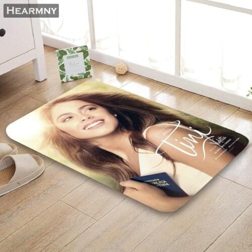 HEARMNY New Arrival Doormat Tini Stoessel Home Mat Machine Made Anti Slip Carpet Living Room/Hallway Bath Mat For Kids Gift