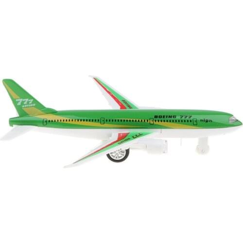 Pull Back Airplane Model 777 Airliner Toy, Collectible Toys Gift For Model Collectors Friends Kids Boys Men