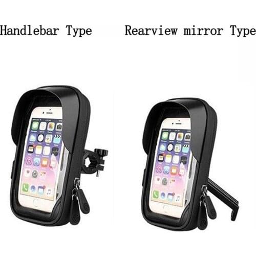 6.4inch Bicycle Bag Frame Waterproof Bike Phone Storage Bags Touch Screen MTB Front Tube Packet Cycle Pack Riding Package Part