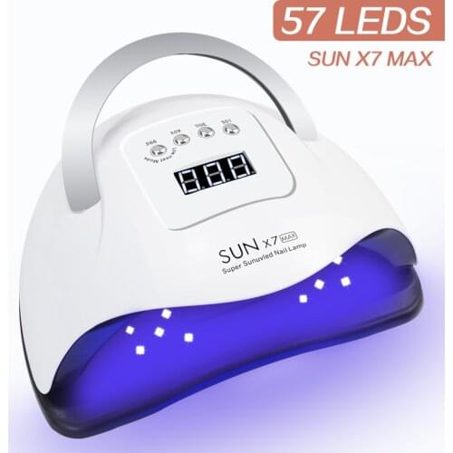 UV LED Nail Lamp For Nails Professional Nail Dryer For Drying Nails With 57 Pcs LEDS For Manicure Nail Art Nail Salon