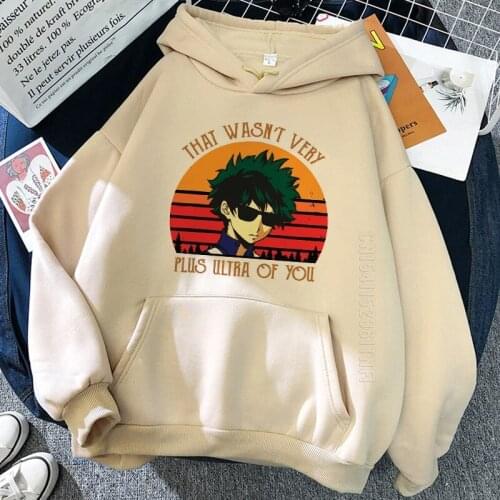 Japanese Anime Hoodies My Hero Academia Hoodie Men Boku No Hero Academia Cartoon Graphic Sweatshirt Himiko Toga Funny Streetwear