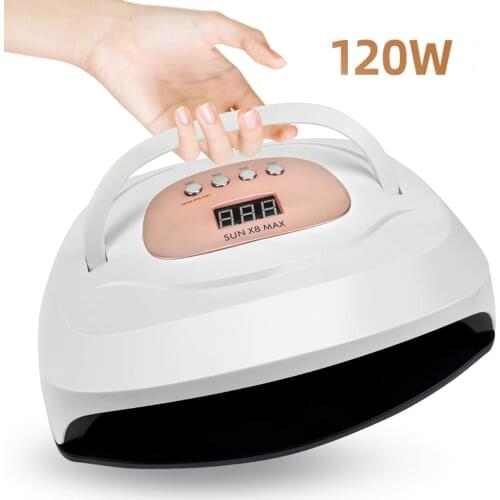 UV LED Nail Dryer 120/54/36W Nail Lamp With 30s/60s/90s Auto Sensor For Drying All Gel Nail Polish Manicure Tools
