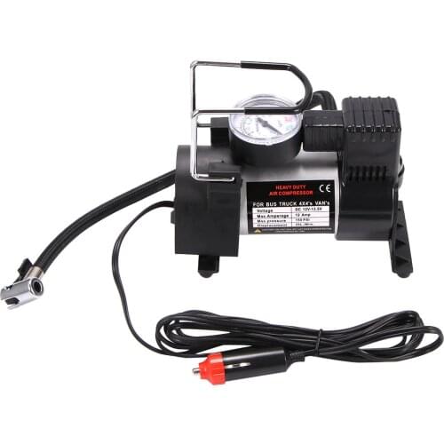 Universal High-Power Car Double-Cylinder Inflator Pump Air Compressor Inflator Portable Car Tire Pump Auto Accessories
