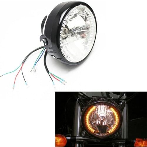 Motorcycle Universal 7'' inch LED Headlight Front Light Headlamp Motocross Fit For Harley Accessories