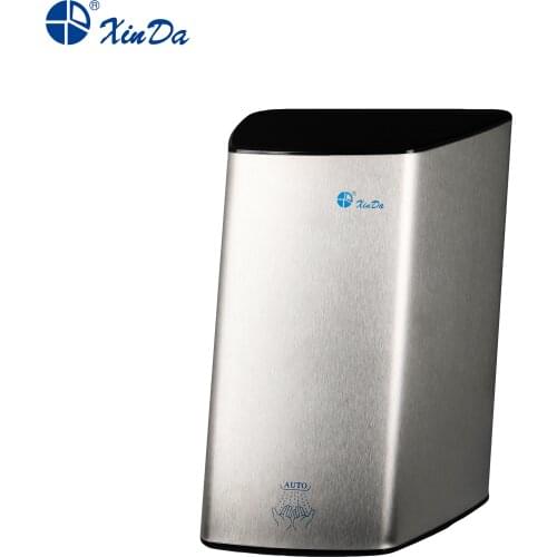 The Xinda GSQ 120K Universal Motor Hand Dryer with Stainless Steel Automatic Infrared Sensor Wall Mounted