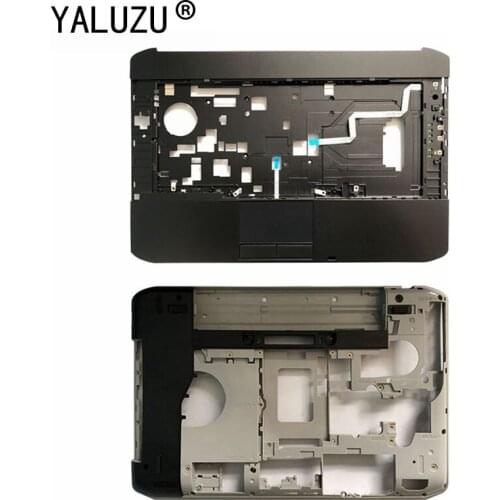 YALUZU NEW shell For Dell Latitude E5420 Palmrest Upper Touchpad/bottom case cover 032YF6