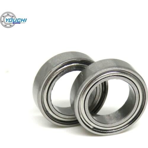Youchi 10Pcs 7x11x3mm MR117 ZZ Chrome Steel Ball Bearings MR117 MR117Z L1170Z 7*11*3 Miniature Electric Motor & RC Car Bearing