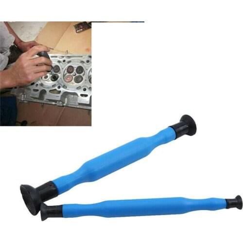 2Pcs Manual Valve Lapping Grinding Sticks Valve Lapper Tool With Suction Cups Kit