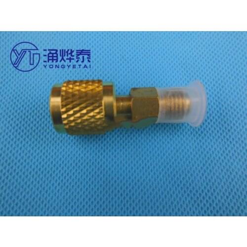 YYT 2PCS Air conditioning accessories, refrigeration accessories, R410 conversion head, straight rotation head R410 adapter