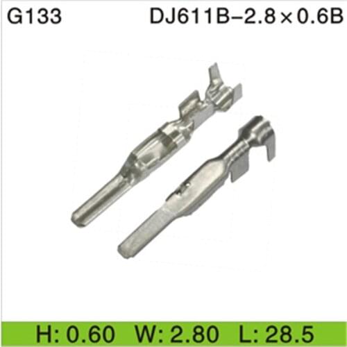 Free shipping 1000pcs Car Electronics & Motorcycle Accessories & Parts G133 male terminal connector