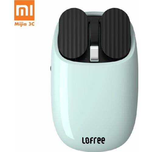 Xiaomi Mijia LOFREE Bluetooth Wireless Mouse 2.4G Bluetooth Dual Mode Connection Gesture Game Office Computer Mouse for Windows