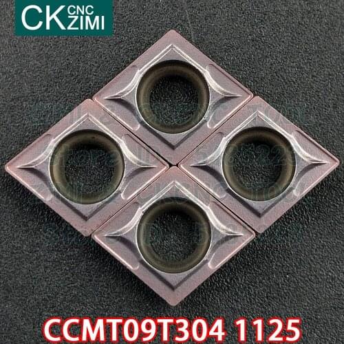 CCMT09T304 1125 CCMT 09T304 1125 Carbide Inserts Internal Turning Inserts Tools CNC Metal lathe Cutter Tools for stainless steel
