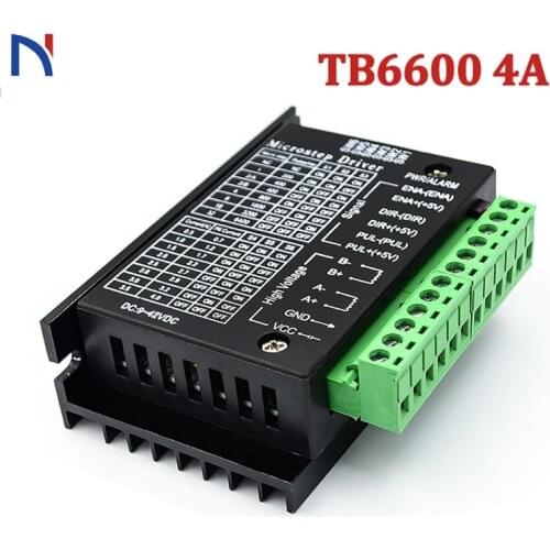 TB6600 4A 42/57/86 Stepper Motor Driver 32 Segments upgraded Version 4.0A 42VDC CNC Milling Engraving Kits Wood Router Machine